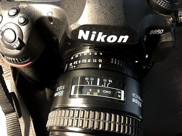 Ai AF Nikkor 85mm f/1.8D 絞り羽分解修理 : まるそんPHOTO日記