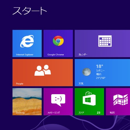 Windows8 スタートページのieロゴが変わる件 Recreation Works