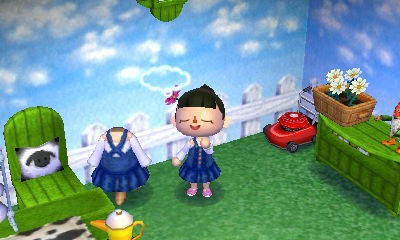 デザイン デニムサロペット 桜ドットサロペット Sorako Design