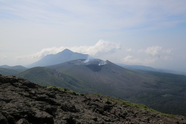 回顧編】霧島山（韓国岳）標高1700m :  in the air