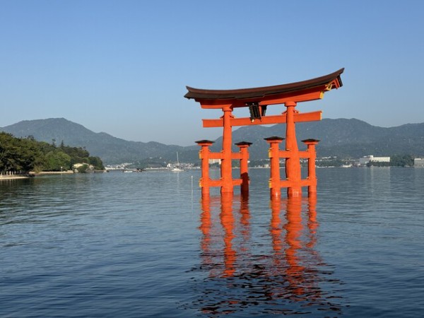 JR 国鉄 行先板 2枚組 宮島管弦祭 安芸中野 岩国 海側、山側
