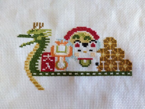 Bieneビーネの「宝船」(1) : サウンド オブ クロスステッチ