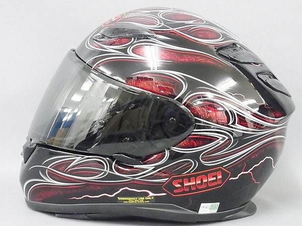 SHOEI/ショウエイ XR 1100 ファイヤーストライク L 59センチをお買い取り致しました。 : バイク用品工具買取専門店サザンクロス