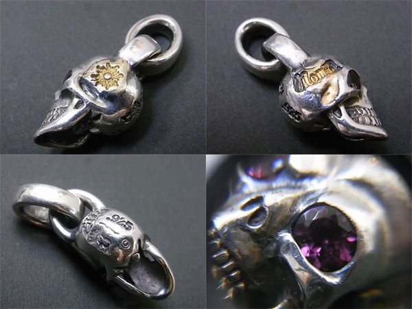 スカルブラッドSKULL BLOOD925 シルバーライタースカルデザイン スカルブラッドSKULL BLOOD925 シルバーライタースカルデザイン