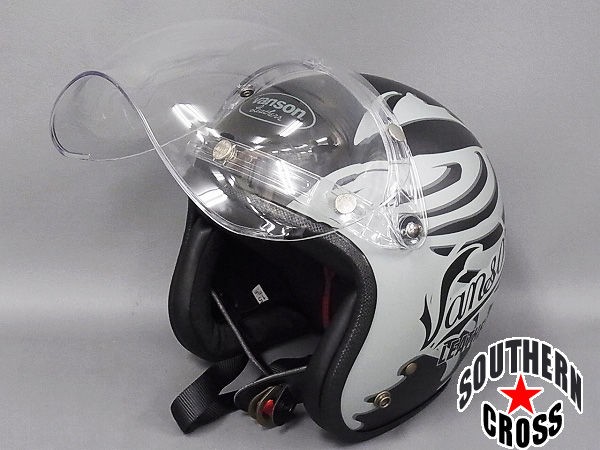 バンソン vanson ジェットタイプヘルメット Lサイズ vanson