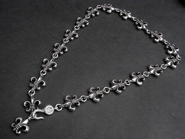 CHROME HEARTS【氷室京介着/証明書】BSフレアリンクネックレス CHROME HEARTS【氷室京介着/証明書】BSフレアリンクネックレス