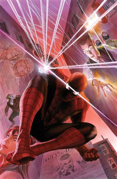 アレックス・ロスの描くスパイダーマン75周年記念ポスター : SP!KE-Y