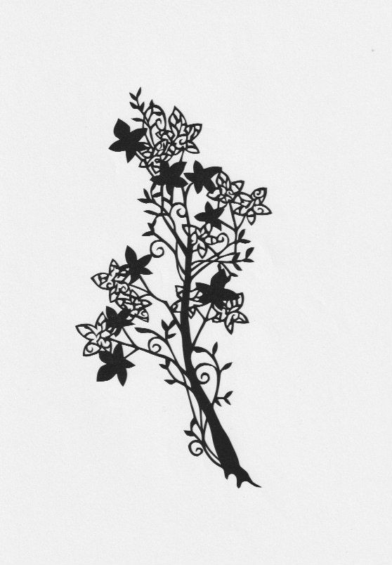 11月の切り絵 Spoyajiのblog