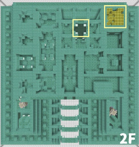海底神殿1階部分を測量 Pcゲーム初心者ですが何か