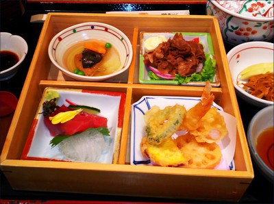 木曽路の刺身定食 松花堂弁当 Haruharuの普段着ごはん