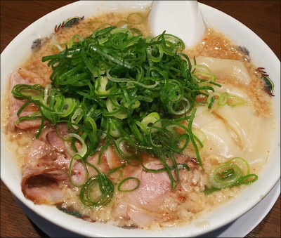 来来亭の塩ラーメンとワンタン麺 Haruharuの普段着ごはん