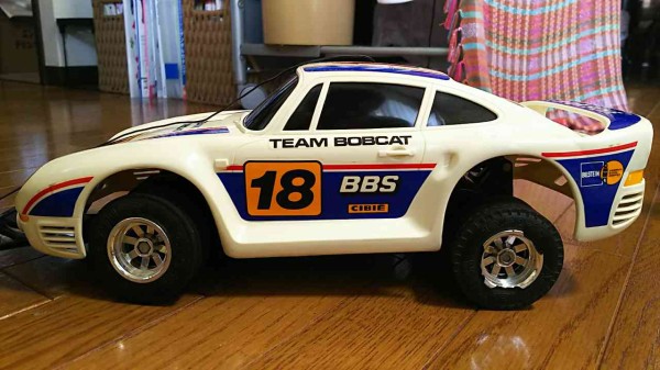 ヨネザワ オールラウンド ポルシェ 959 ラリー ラジコン 動作未確認