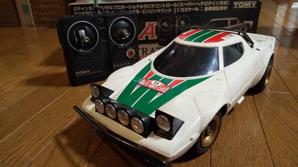 1978年【TOMY ラジカエース 1/12 ランチア ストラトス ラリー