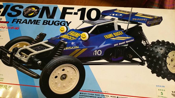 1985年【NIKKO フレームバギー1/10 バイソンF-10 (青)】その1