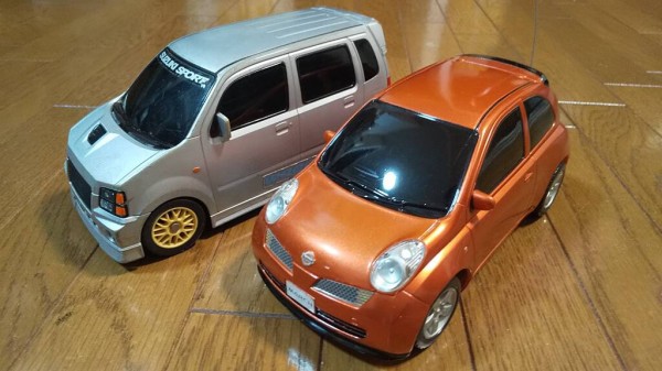 1998年頃【TAIYO 1/20 SUZUKI ワゴンR RR】他 toyco スズキMRワゴン