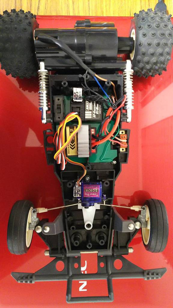 1985年【NIKKO フレームバギー1/14 ブラックフォックス(黒)】ラジコン