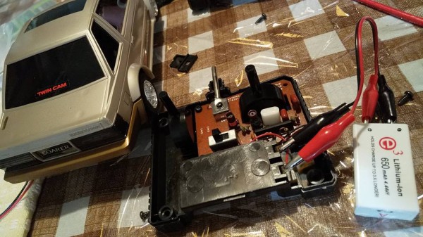 1981年頃【マツシロ 1/20 ラジオトロン TOYOTA ソアラ 2.8GT