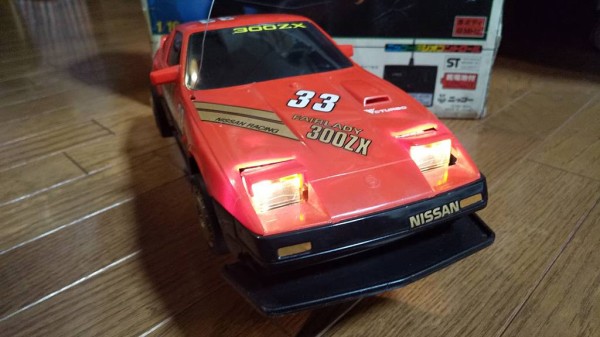 動作確認済み　ニッコーラジオコントロール　1/16 ビッグフェアレディ300ZX 1984年【NIKKO 1/16 ビッグフェアレディ300ZX】自動開閉