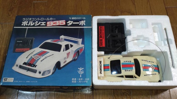 1978年頃【朝日通商 1/20 ポルシェ935ターボ】約45年前の不動品だった