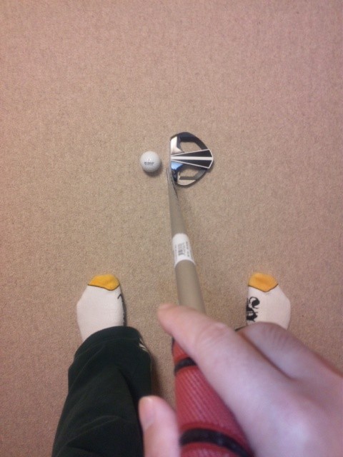 長尺パター【オデッセイ・ホワイトアイス・ダート・ロング（48インチ