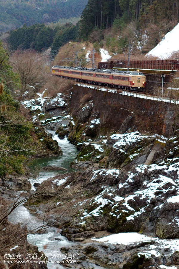 丹波大山 1 冬の川代渓谷 関西発 鉄道ファンの写真館 撮影地ガイド