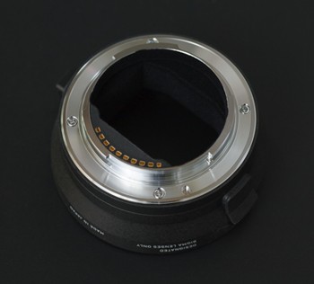 シグマ MC-11のマニアックなレビュー マウント開口部の広さは