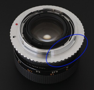 CO//Y to EOS Adapter Ring Silver