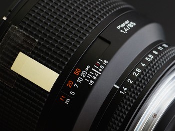 CONTAX N Planar 85mm F1.4 #1 外観、機構などなど : ZEISS CONTAX N Planar 85mm F1.4 #1 外観、機構などなど : ZEISS