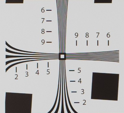 オールドレンズの解像力 フルサイズ2400万画素は1ミリに何本の線を描写