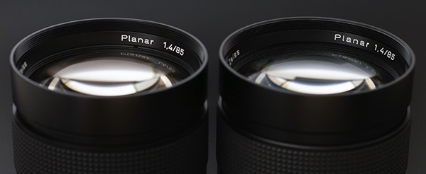 オールドレンズ】Planar T* 85mm F1.4 AEG - レンズ(単焦点)