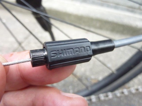 シフトケーブルアジャスター取り付け SM-CA50 : 自転車と介護な生活