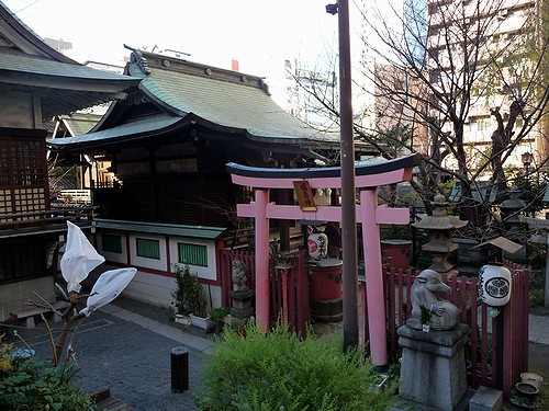柳林神社 秋葉神社 柳森神社 彼とその人生はすｂ ｒｙ