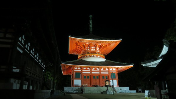 年10月 紀伊半島周遊 1日目高野山で車中泊とホテル泊 食べて旅する
