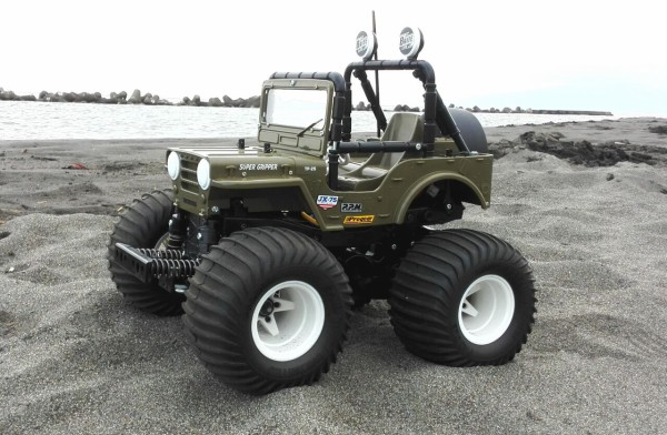 Paddle Tires for Tamiya Wild Willy 2 , RC car toy scale model