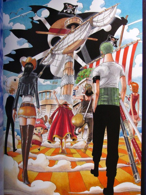 尾田栄一郎画集 One Piece Color Walk4 Eagle 柔術道場 ストライプル早稲田 ヒルマ道場