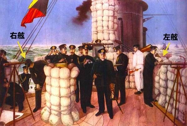 扇子 日本海海戦「三笠」艦橋の図 東郷平八郎 【公式通販】