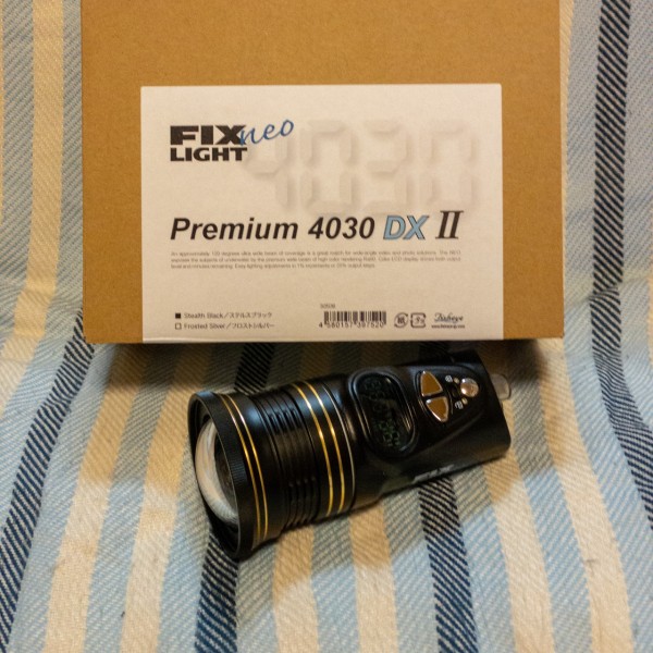 FIX NEO Premium 4030 DX IIを買いました : わだつみ