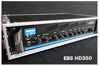 EBS HD350ベース・アンプを無料オプション機材に追加しました