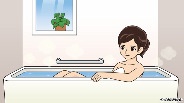 お風呂のイラスト 女性 男性 テレビ番組イラスト 似顔絵制作ブログ