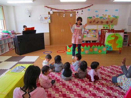 10月のお楽しみ会がありました 枚方市のすだち保育園