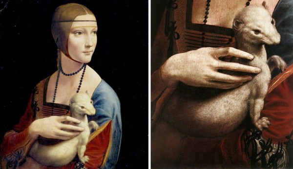 白貂を抱く貴婦人 : Renaissance