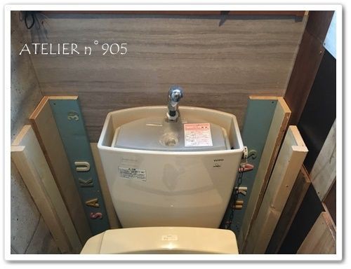 Diy トイレリフォーム その３ タンクレス風にする編 Diyで作る こどもと過ごすおうち時間