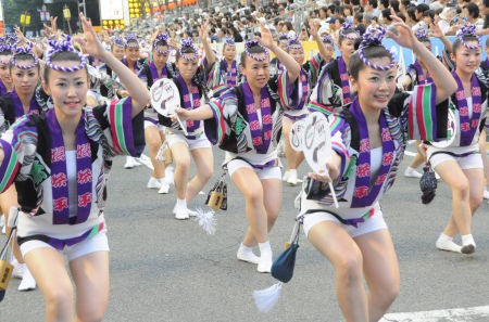 夢の競演 阿波踊り最高 スガッチィーのブログッチィー