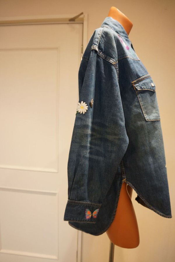 KEITA MARUYAMA（ケイタマルヤマ）Embroidery Denim SH : mode shop