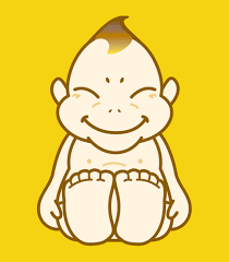 ビリケンさんの話 水彩8 道子のつれづれ日記