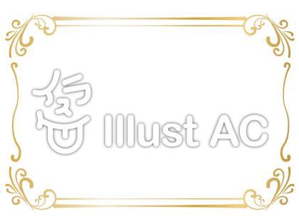 Illustrator アンティークフレーム 8種 商用可のフリー水彩素材 Suisaisozai