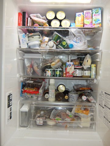 汚冷蔵庫を片付ける ごみだめにっき