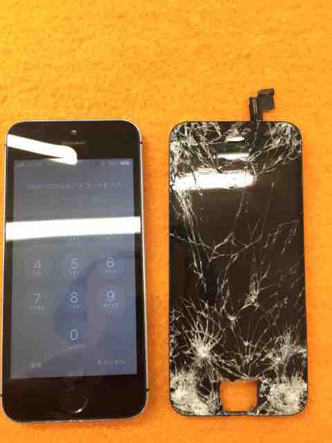 車の屋根に置いたまま 徳島でiphone修理のことならスマホ堂阿南店へ
