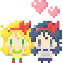 ランチさんドット絵 Over The Dimension