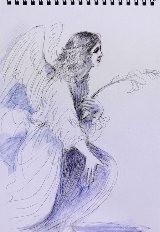 天使のスケッチ : 鳥写真マンガ